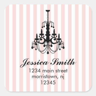 Elegante kroonluchter Stickers