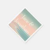 Elegante kust servet (Hoek)