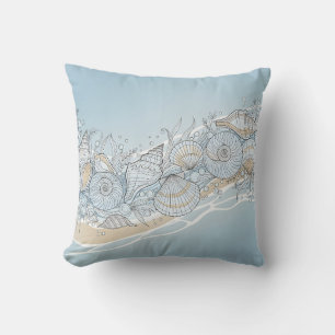 Elegante Kustschelpen Kussen