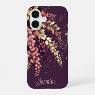 Elegante Laburnum Cascade iPhone 16 Hoesje