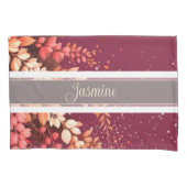 Elegante Laburnum Cascade Kussensloop (Voorkant-Links)