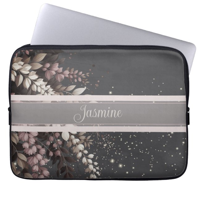Elegante Laburnum Cascade Laptop Sleeve (Voorkant)