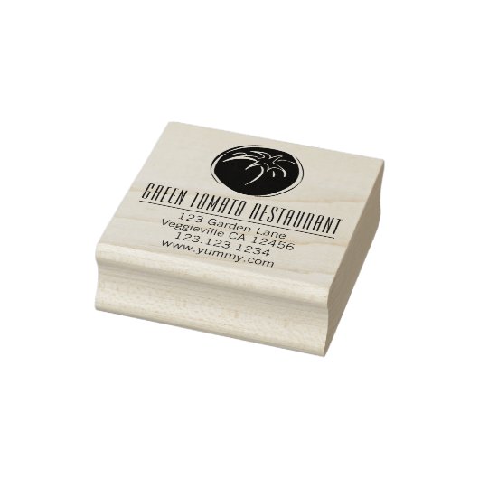 Elegante lange naam grote aangepaste Logo retourad Rubberstempel (Stempel)