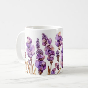 Élégante Lavande Bliss Mug en céramique