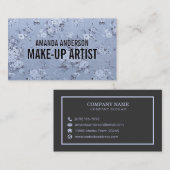 Élégante Lavande florale Vintage| Carte de visite (Devant / Derrière)