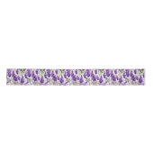 Elegante Lavendel Bloemen Lint (Voorkant)