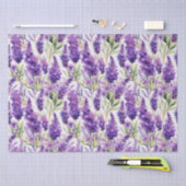 Elegante Lavendel Bloemen Tissuepapier (Craft)