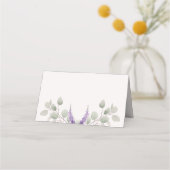 Elegante lavendel Eucalyptus laat naam na (Achterkant)