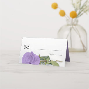Elegante Lavendel Paarse Roos bruiloft schrijven-i