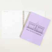 Elegante lavendelplanner met architectonisch ontwe planner (Display)