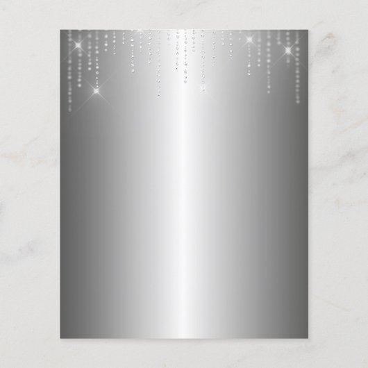 Elegante lege flyer (Achterkant)