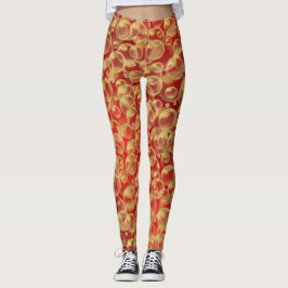elegante leggings met kleurrijke feestelijke moder