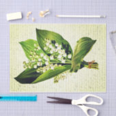 Elegante  Lelie van de Vallei Bloemen Tissuepapier (Craft)