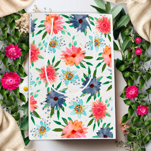 Elegante Lente Boho Chic Gouden Bloem Wilde Bloem Medium Cadeauzakje