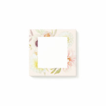 Elegante Lentebloemen Post-It Notities