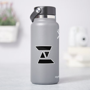 Elegante letter Z monogram. Sticker
