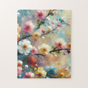 Elegante & Levendige Bloemen - Bloei moedig met Kl Legpuzzel
