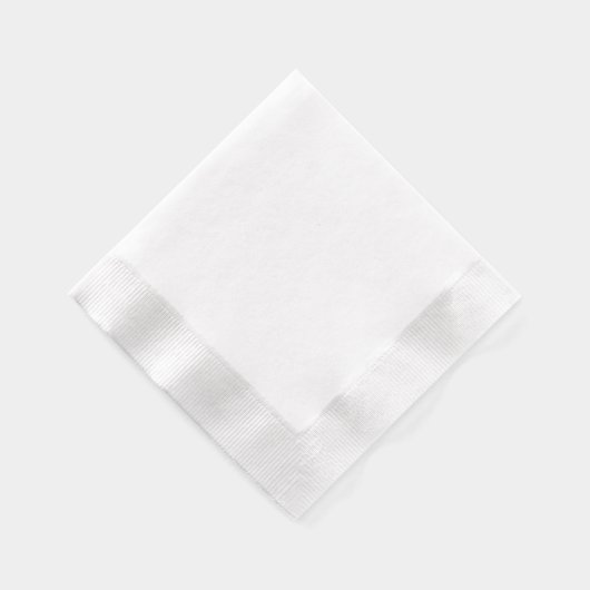 Elegante LG Conch Seashell Paar Namen Datum Folie Servetten (Rechts)