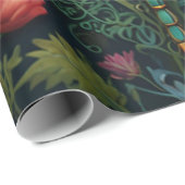 Elegante  libel boho botanische cadeaupapier (Rol Hoek)