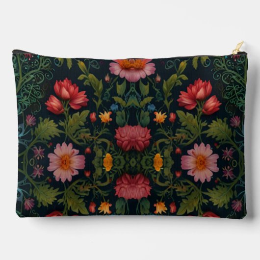 Elegante  libel boho botanische etui (Achterkant)