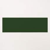 Elegante libel boho botanische yogamat (Achterkant (horizontaal))