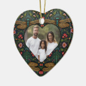 Elegante libel botanische keramisch ornament (Links)