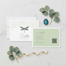 Elegante Libelle Sweet 16 Sagegroene ID1310