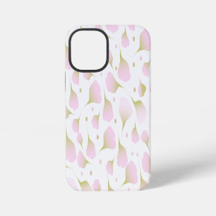 Elegante Licht Roze Poeder Aangepaste Citaat iPhone 12 Mini Hoesje