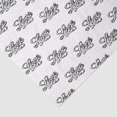 Elegante liefde decoupage tissuepapier (Detail)