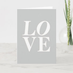 Elegante Liefde Grafische Kaart