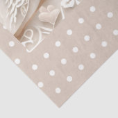 Elegante liefde vogels bruiloft weefsel papier (Detail)