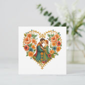 Elegante Liefdeshart (Staand voorkant)