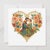 Elegante Liefdeshart (Achterkant)