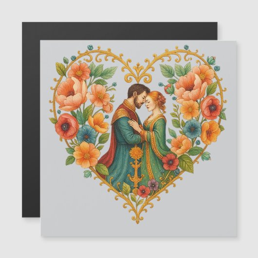 Elegante Liefdeshart (Voorkant / Achterkant)