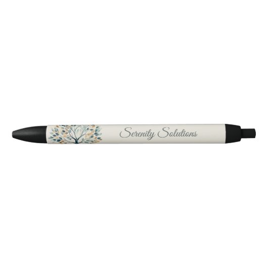 Elegante Life Coach Zwarte Inkt Pen (Voorkant)