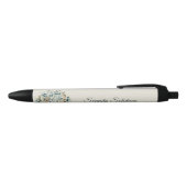 Elegante Life Coach Zwarte Inkt Pen (Bovenkant)