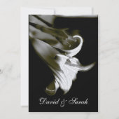 Élégante Lily Faire-part de mariage (Devant)