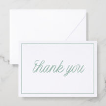 Elegante lint script plat dank je kaart