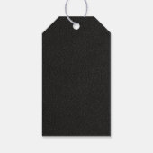 Elegante logo gepersonaliseerde cheers wijnfles cadeaulabel (Achterkant)