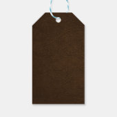 Elegante logo gepersonaliseerde cheers wijnfles cadeaulabel (Achterkant)