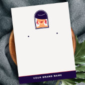 Elegante Logo Vrouwen Houder voor designer sierade Visitekaartje