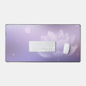Elegante Lotus Bloom Desk Mat (Keyboard & Muis)