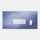 Elegante Lotus Bloom Desk Mat (Keyboard & Muis)