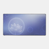 Elegante Lotus Bloom Desk Mat (Voorkant)