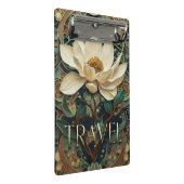 Elegante Lotusbloem Mini Klembord (Schuin)