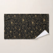 Elegante Luxe Bloemloze Naadloze Bad Handdoek (Handdoek)