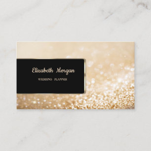 Elegante Luxe Stijlvolle Rode Glitter Bokeh Visitekaartje