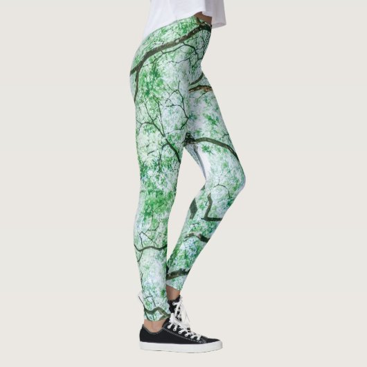 Elegante maar spookachtige bladeren en takken | Le Leggings (Rechts)