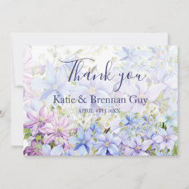 Elegante Maartse-Bruiloft Bedankt