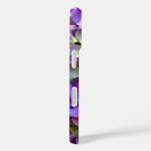 Elegante Magenta Paarse geel Hydrangeas bloemen Case-Mate iPhone Case (Achterkant / Rechts)